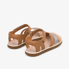 Camper Silver / Light Coral Sandals Kids - Twins Online Ireland | JIWNR2015